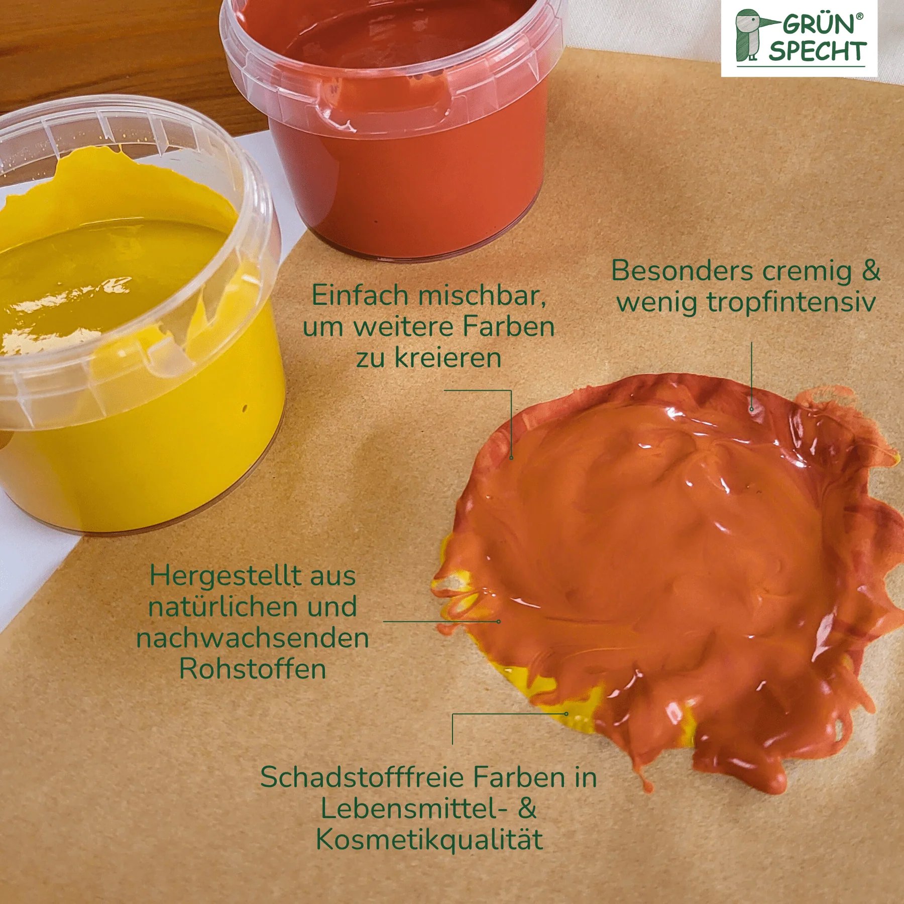 Bio-Fingermalfarbe, 4er Set - Image 5