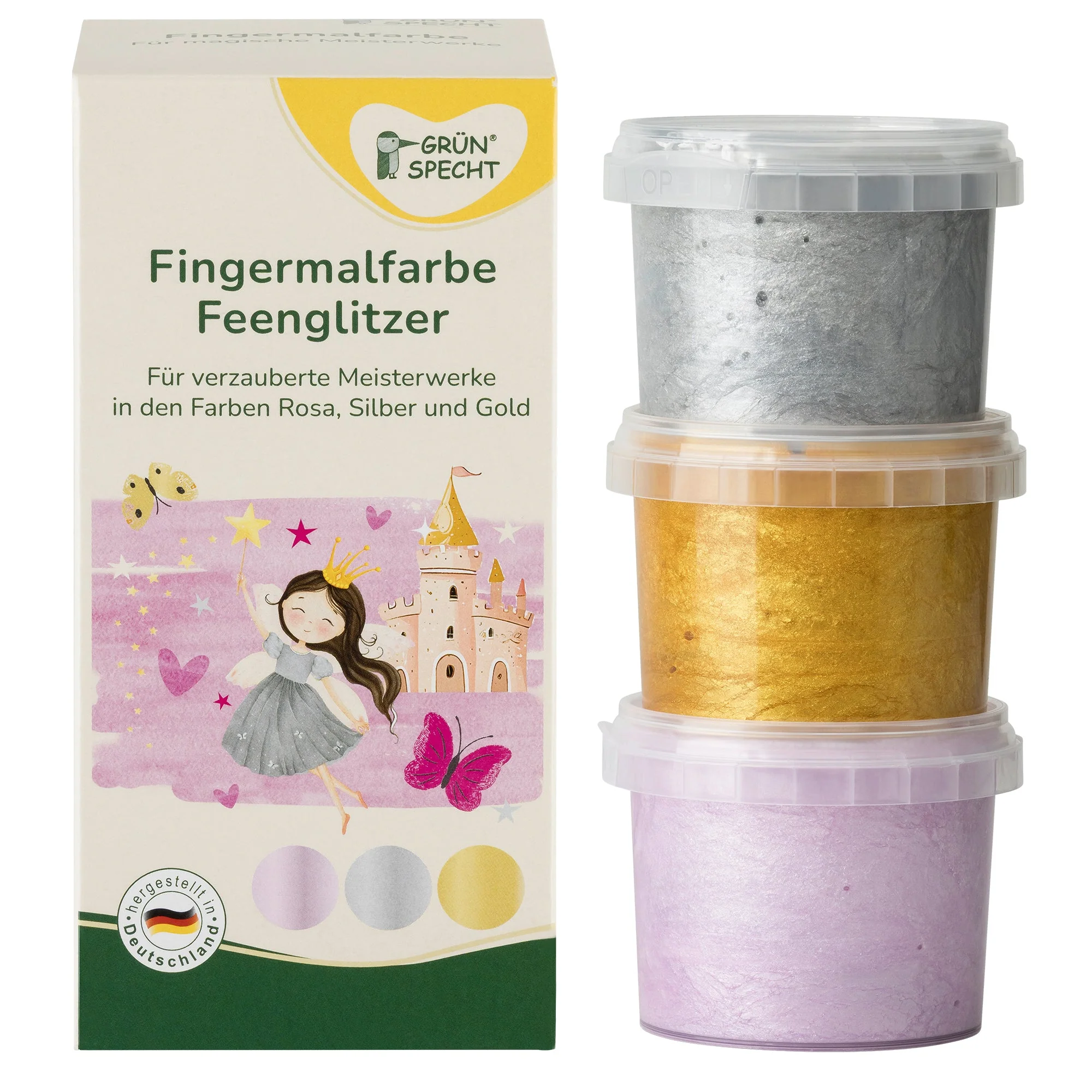 Fingermalfarbe Glitzer - Image 4