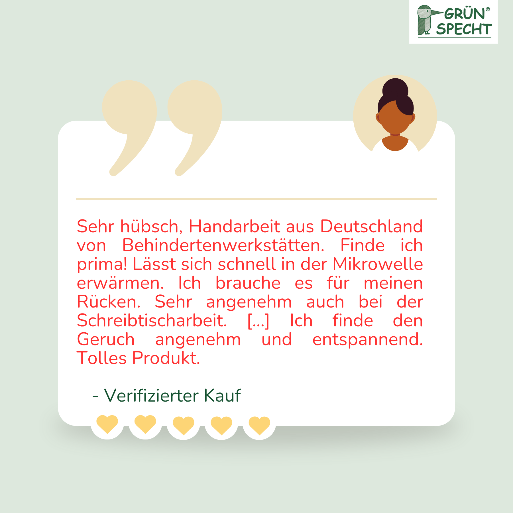 Kirschkern-Wärme-Auflage, 43 x 20 cm, in Geschenkbox - Image 10
