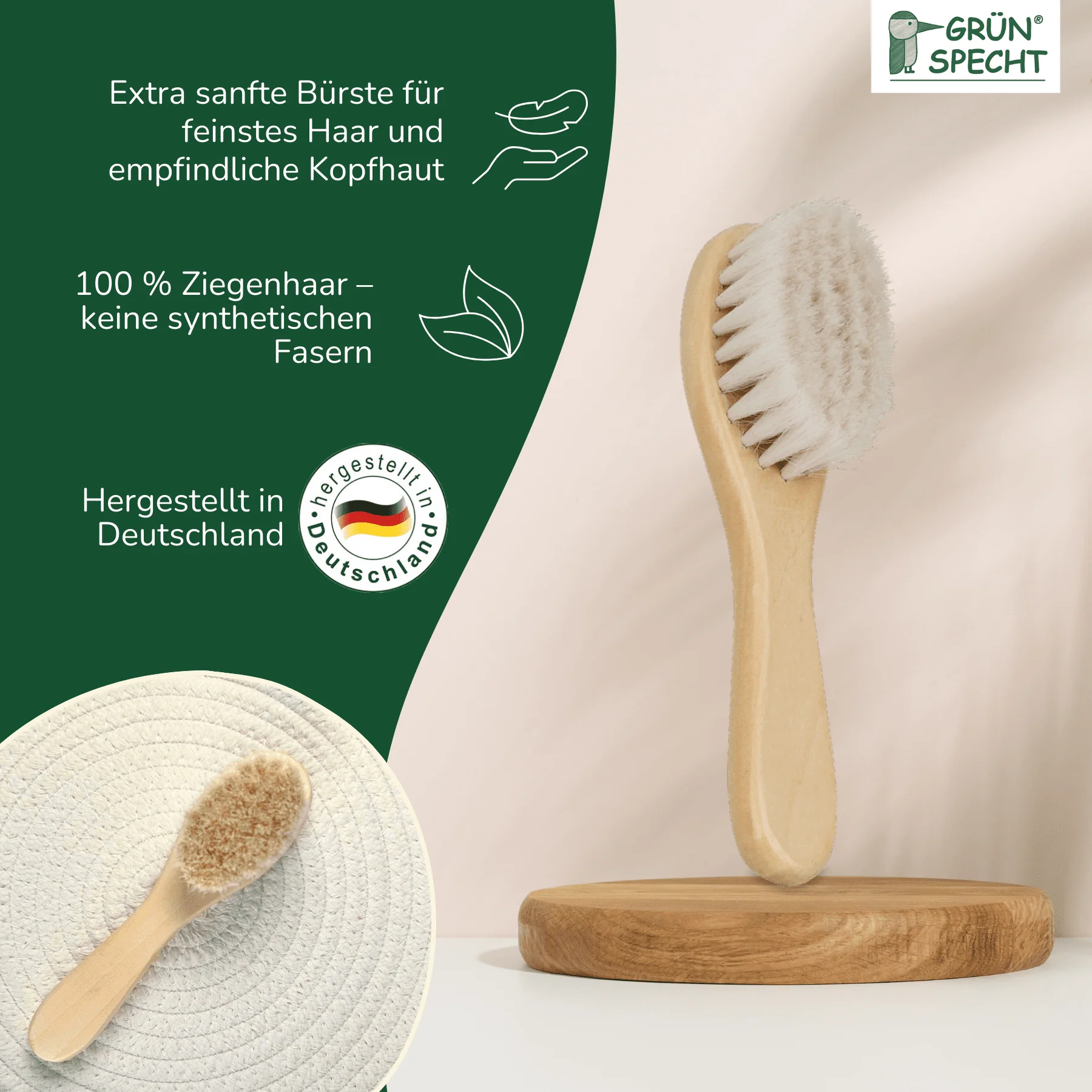 Babybürste aus Naturhaar - Image 6