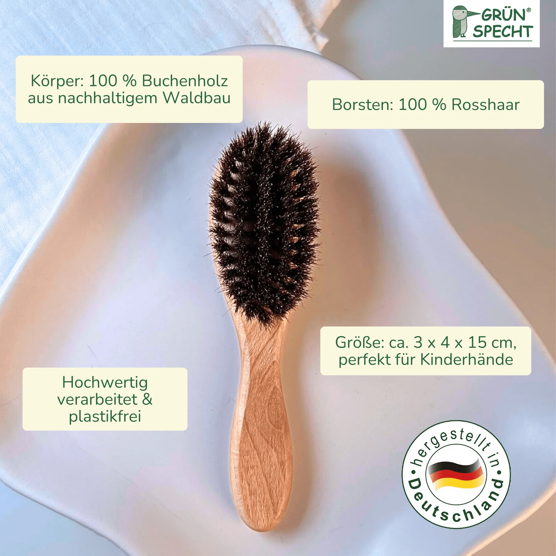 Babybürste aus Naturhaar - Image 7
